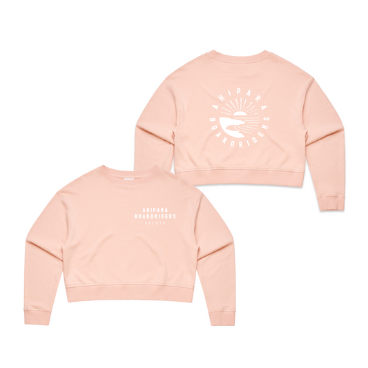 ABC - Woman Crew Crop Pink